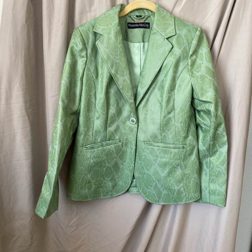 Green Blazer sz S/M